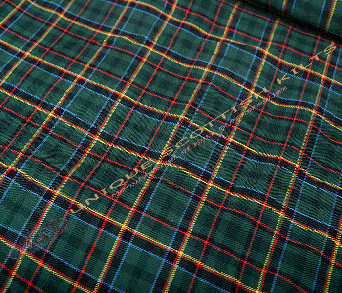 Macamly-Tartan Fabric - Running Yards - 16 Oz Weight, 54 inches Width - Image 3