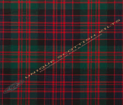Macdonald-Tartan Fabric - Running Yards - 16 Oz Weight, 54 inches Width
