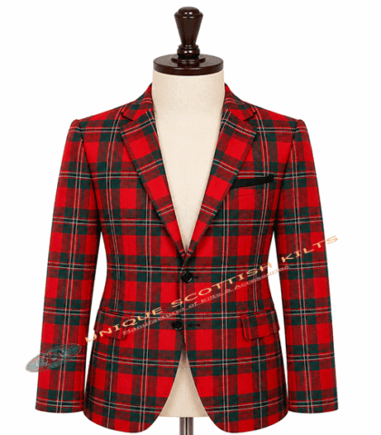 Macgregor Tartan Coat - Premium Highland Handmade Jacket