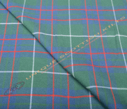Macintyre Hunting Ancient Tartan Fabric - Running Yards - 16 Oz Weight, 54 inches Width