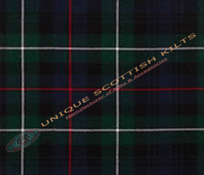 Mackenzie-Modern-Tartan Fabric - Running Yards - 16 Oz Weight, 54 inches Width