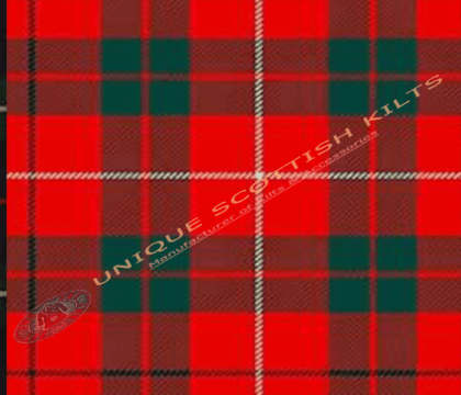 Mackinney-Modern-Tartan Fabric - Running Yards - 16 Oz Weight, 54 inches Width
