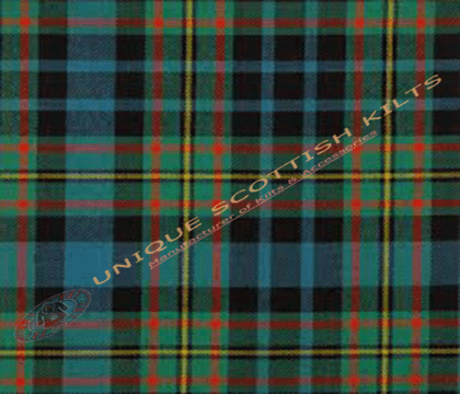 Maclellan-Ancient-Tartan Fabric - Running Yards - 16 Oz Weight, 54 inches Width