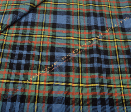 Maclellan-Ancient-Tartan Fabric - Running Yards - 16 Oz Weight, 54 inches Width