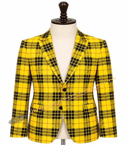 Macleod Of Lewis Tartan Coat - Premium Highland Handmade Jacket
