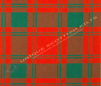 MacQuarrie-Tartan Fabric - Running Yards - 16 Oz Weight, 54 inches Width