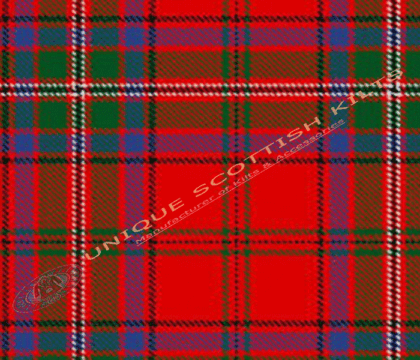 McClure-Family-Tartan Fabric - Running Yards - 16 Oz Weight, 54 inches Width