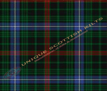 Mckean-Family-Tartan Fabric - Running Yards - 16 Oz Weight, 54 inches Width