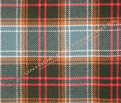 Michigan-Tartan Fabric - Running Yards - 16 Oz Weight, 54 inches Width