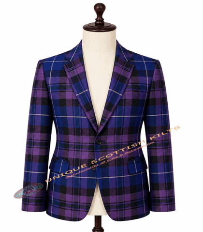 Pride Of Scotland Tartan Coat - Premium Highland Handmade Jacket