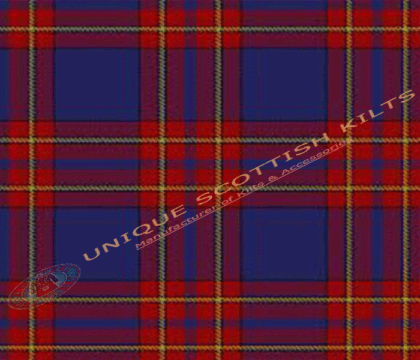 Salvation-Army-Tartan Fabric - Running Yards - 16 Oz Weight, 54 inches Width
