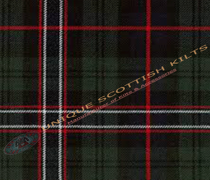 Scottish-National-Tartan Fabric - Running Yards - 16 Oz Weight, 54 inches Width