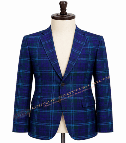 Spirit Of Scotland Tartan Coat - Premium Highland Handmade Jacket