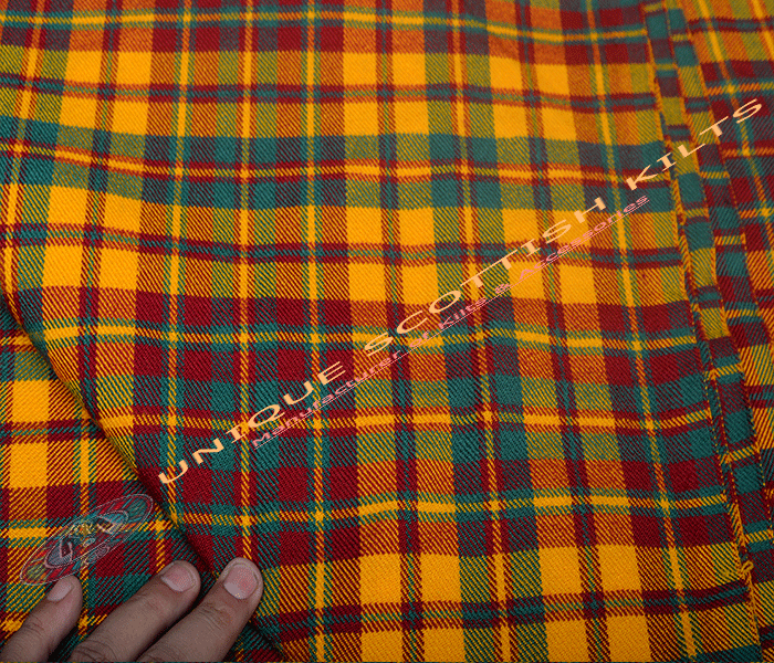 Clan Strathearn Modern Tartan 8 Yard Kilt - Image 3