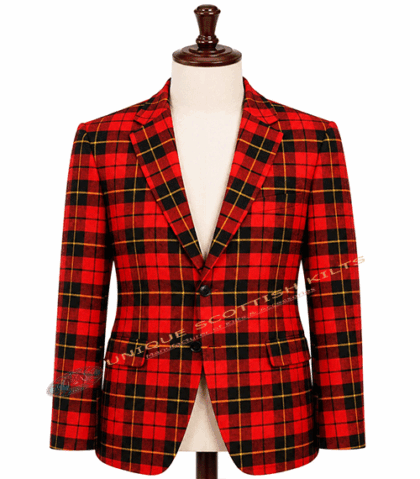 Wallace Tartan Coat - Premium Highland Handmade Jacket