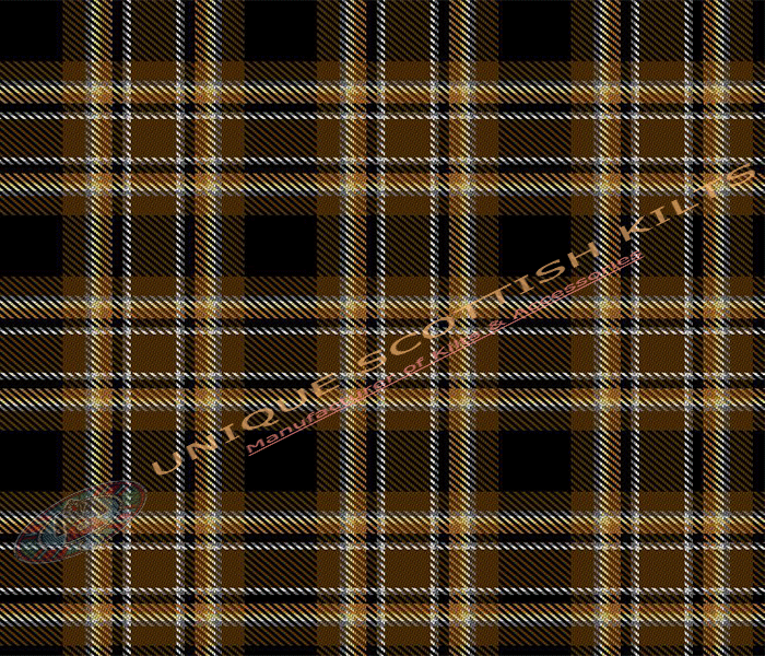 Bear-Pride-Tartan Fabric - Running Yards - 16 Oz Weight, 54 inches Width