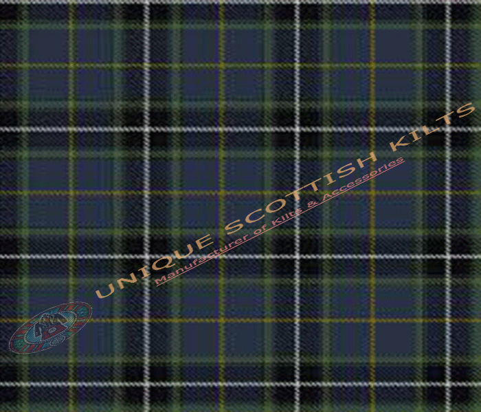 Bro-Kern-Tartan Fabric - Running Yards - 16 Oz Weight, 54 inches Width