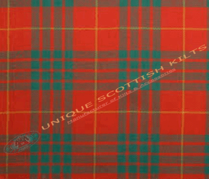 Cameron-Ancient-Tartan Fabric - Running Yards - 16 Oz Weight, 54 inches Width