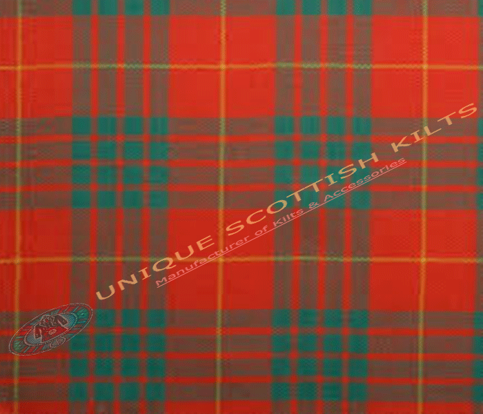Cameron-Ancient-Tartan Fabric - Running Yards - 16 Oz Weight, 54 inches Width