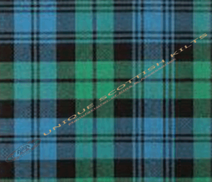 Campbell-Ancient-Tartan Fabric - Running Yards - 16 Oz Weight, 54 inches Width