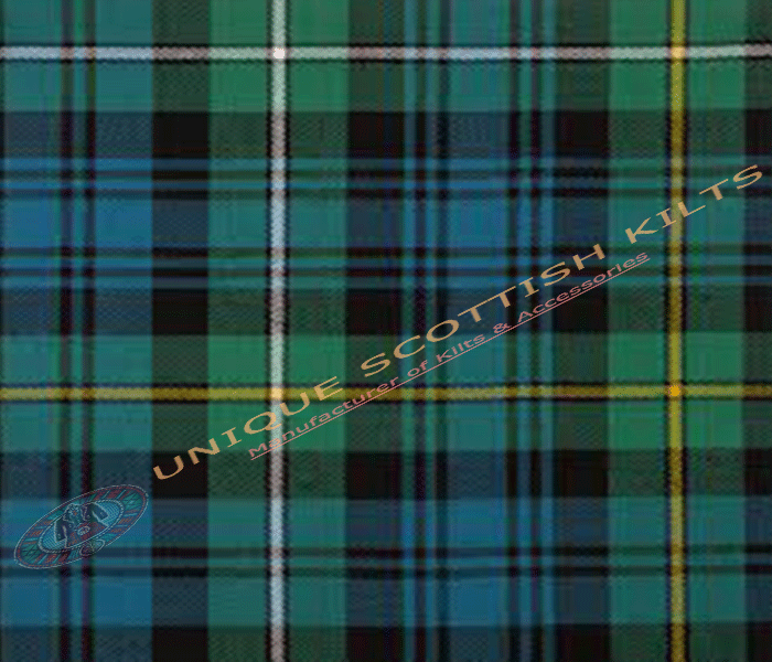 Campbell-of-Argyll-Ancient-Tartan Fabric - Running Yards - 16 Oz Weight, 54 inches Width
