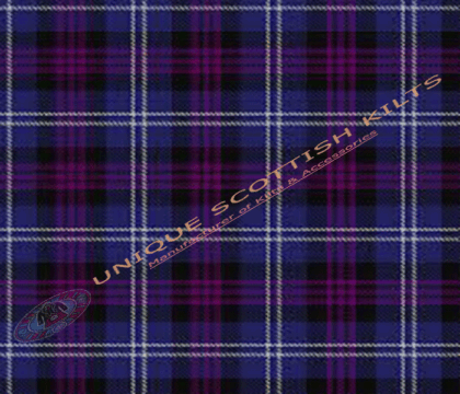 Heritage-of-Scotland-Tartan Fabric - Running Yards - 16 Oz Weight, 54 inches Width