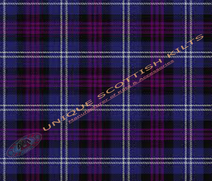 Heritage-of-Scotland-Tartan Fabric - Running Yards - 16 Oz Weight, 54 inches Width