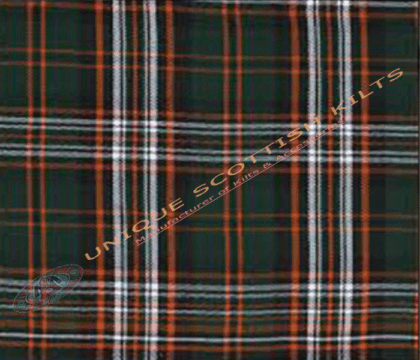Heritage-of-Ireland-Tartan Fabric - Running Yards - 16 Oz Weight, 54 inches Width