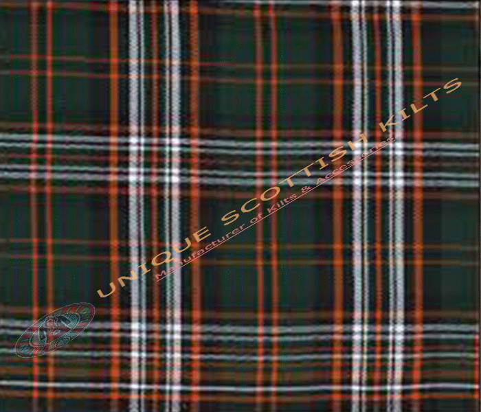 Heritage-of-Ireland-Tartan Fabric - Running Yards - 16 Oz Weight, 54 inches Width