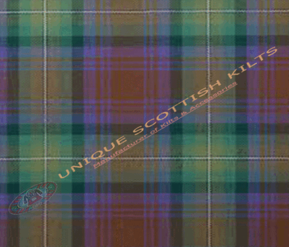 Isle-Of-Skye-Tartan Fabric - Running Yards - 16 Oz Weight, 54 inches Width