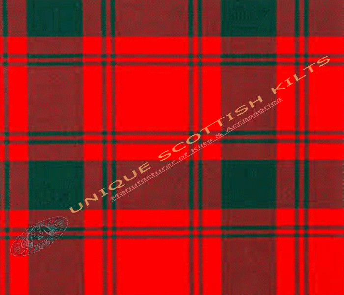 MacQuarrie-Modern-Tartan Fabric - Running Yards - 16 Oz Weight, 54 inches Width