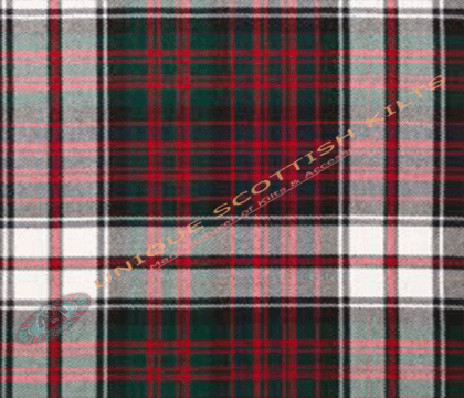 Macdonald-Dress-tartan Fabric - Running Yards - 16 Oz Weight, 54 inches Width