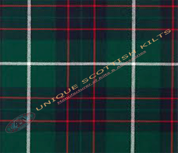Macintyre-Tartan Fabric - Running Yards - 16 Oz Weight, 54 inches Width