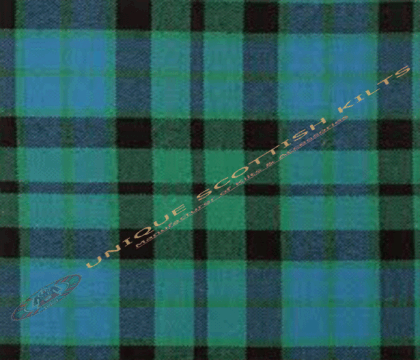 Mackay-Ancient-Tartan Fabric - Running Yards - 16 Oz Weight, 54 inches Width