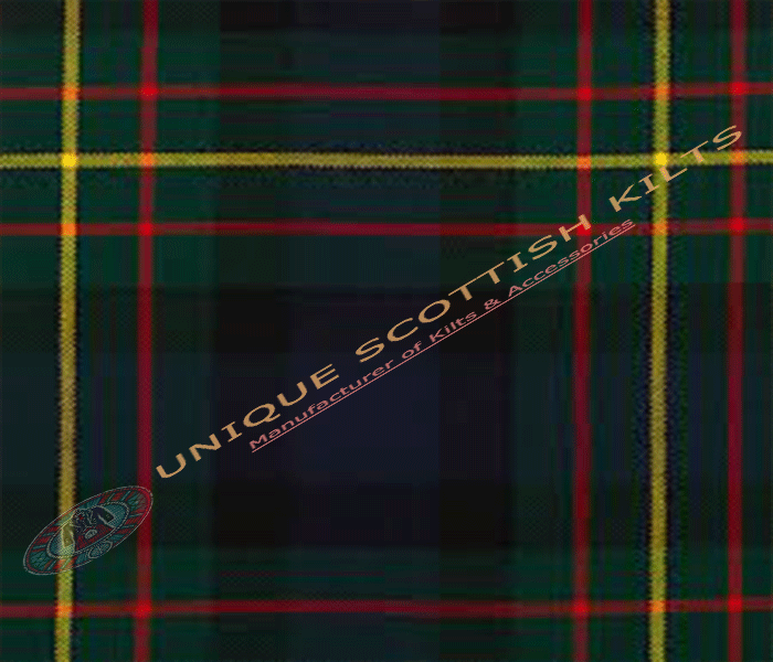 Maclaren-Modern-Tartan Fabric - Running Yards - 16 Oz Weight, 54 inches Width