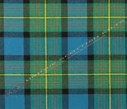 Muir-Ancient-Tartan Fabric - Running Yards - 16 Oz Weight, 54 inches Width