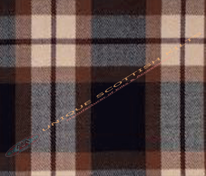 Rose-Ancient-Tartan Fabric - Running Yards - 16 Oz Weight, 54 inches Width