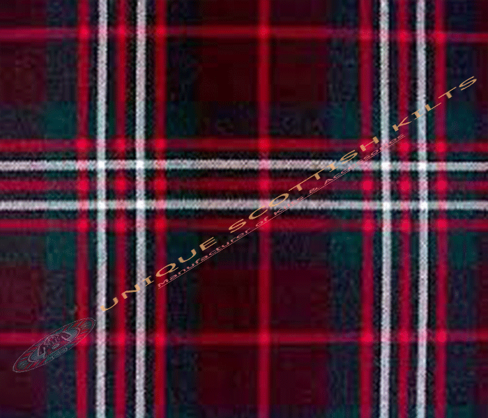 Scott-Brown-Hunting-Tartan Fabric - Running Yards - 16 Oz Weight, 54 inches Width