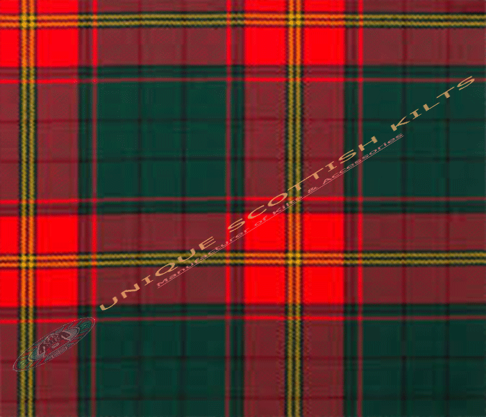 Wilson-Modern-Tartan Fabric - Running Yards - 16 Oz Weight, 54 inches Width