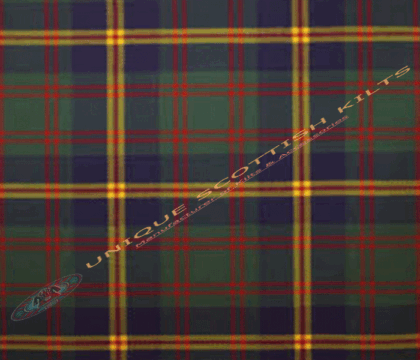 US-Marine-Crops-Tartan Fabric - Running Yards - 16 Oz Weight, 54 inches Width