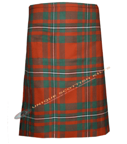 Scottish Handmade Macgregor Ancient Tartan 8 Yard Kilt