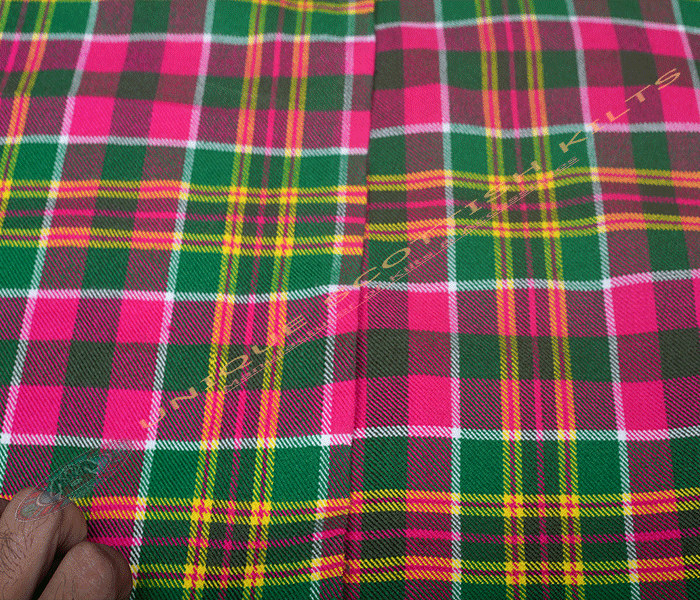 Henry-Clan-Tartan Fabric - Running Yards - 16 Oz Weight, 54 inches Width - Image 2
