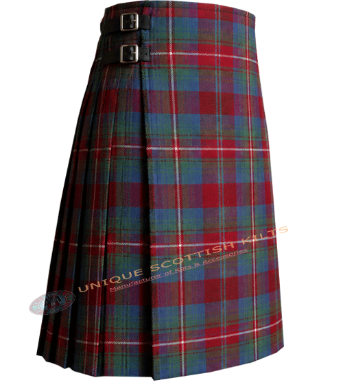Waddell Modern Tartan 8 Yard Kilt - Image 2