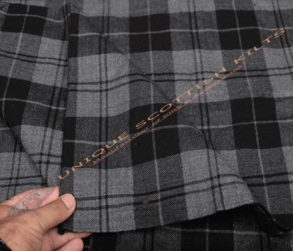 Dark-Douglas-Reiver -Tartan Fabric - Running Yards - 16 Oz Weight, 54 inches Width