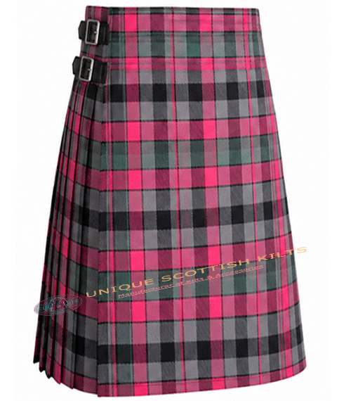 Borthwick Ancient Tartan 8 Yard Scottish Kilt - Image 2