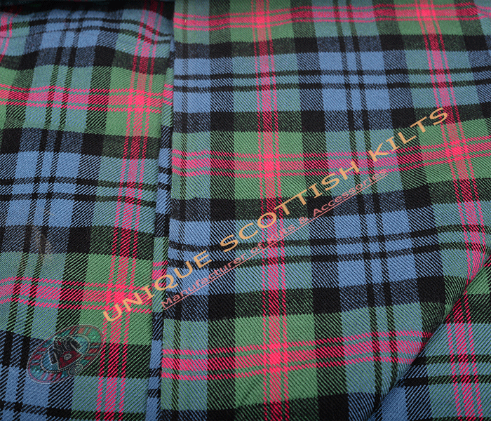 Scottish Handmade Baird Ancient Tartan 8 Yard Kilt - Image 3