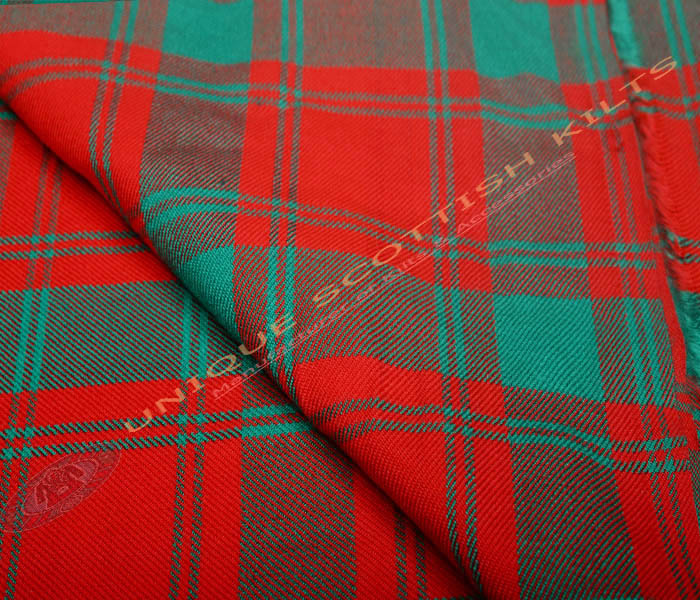 MacQuarrie-Ancient-Tartan Fabric - Running Yards - 16 Oz Weight, 54 inches Width - Image 3
