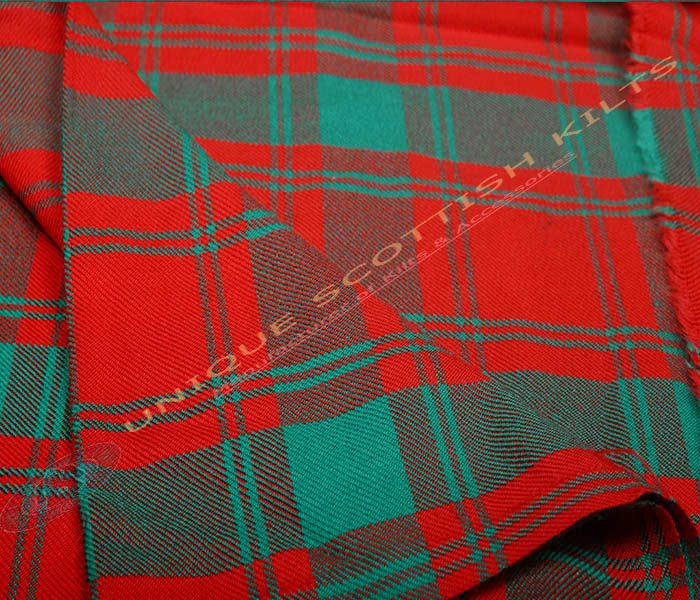 MacQuarrie-Ancient-Tartan Fabric - Running Yards - 16 Oz Weight, 54 inches Width - Image 2