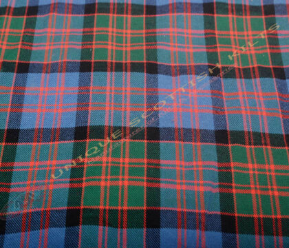MacDonald-Ancient-Tartan Fabric - Running Yards - 16 Oz Weight, 54 inches Width