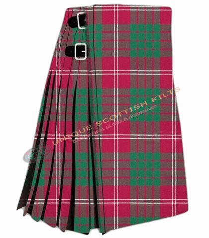 Crawford Ancient Tartan 8 Yard Kilt